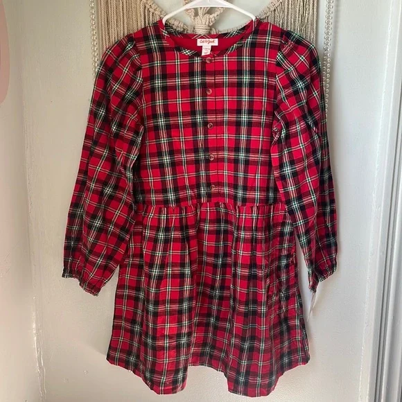 Girls Holiday Long Sleeves Plaid from Cat&Jack,Target